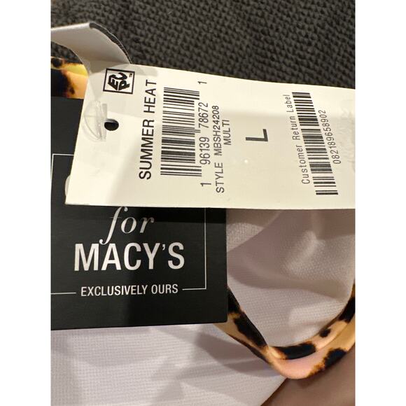 Bar Ill Animal-Print O-Ring Monokini Swimsuit Size Large - Picture 11 of 11